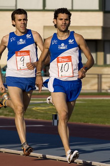 Raul y el Agilutxo en un acompetición anterior (Foto: Dani Zudaire)