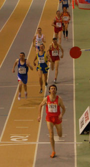 Ultima recta de la final de los 800 m. M40