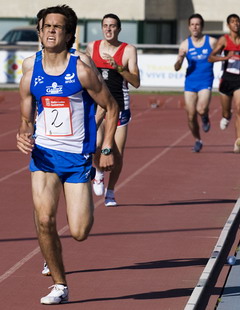 Iker Alonso, dándolo todo para obtener el bronce en 1500. (Foto: Dani Zudaire)