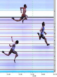 Foto finish de la serie de Javi