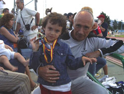 Jesús Elorz se trajo dos platas en velocidad