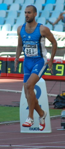 Txema, concentrandose antes de la semifinal del sábado.
